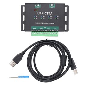 محول USB إلى 4 اتجاهات RS485، وحدة منفذ تسلسلي USB معزولة من الدرجة الصناعية مع مجموعة شرائح وSP3485، لنقل البيانات المستقر ودوائر الحماية المتعددة in Kuwait