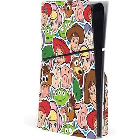 غلاف Skinit المخصص للألعاب متوافق مع وحدة تحكم القرص النحيف PS5 - تصميم Disney Toy Story Buzz Lightyear المرخص رسميًا in Kuwait