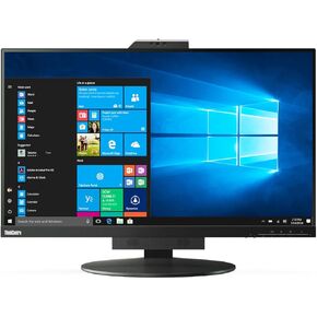 Lenovo ThinkCentre TIO27 شاشة 27 بوصة Class Webcam WQHD LED - 16:9 - أسود in Kuwait