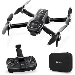 Drone with Camera for Adults Kids, Contixo F19 WiFi 1080P HD Camera FPV RC Quadcopter for Beginner, with four way Obstacle Avoidance, Follow Me, Waypoint Fly, Altitude Hold, Headless Mode, 3D Flip in Kuwait