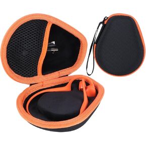 Hard Case Replacement for SHOKZ OpenRun Pro2 / Pro 2 Mini/OpenMove/OpenRun/OpenSwim Open-Ear Bone Conduction Sport Headphones (Light Blue Case) in Saudi Arabia