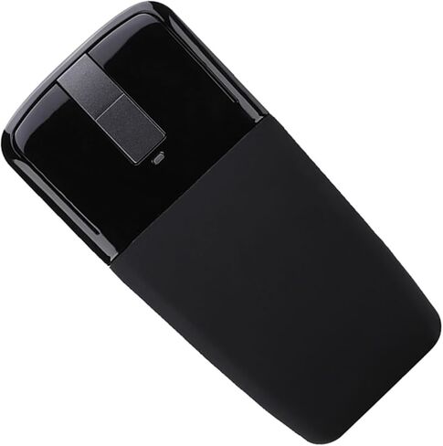 Wireless Mouse, Ergonomic Folding Portable Touch Optical Mouse with High Sensitivity 1600dpi, for Laptop PC Computer in Saudi Arabia