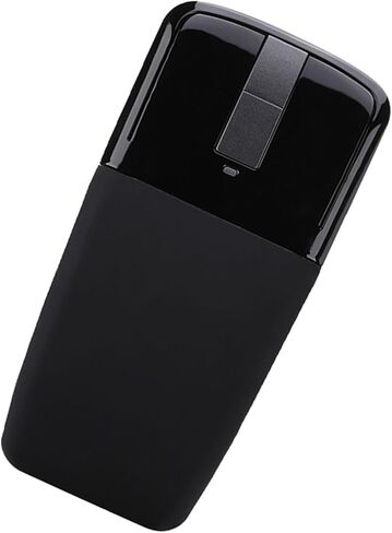 Wireless Mouse, Ergonomic Folding Portable Touch Optical Mouse with High Sensitivity 1600dpi, for Laptop PC Computer in Saudi Arabia
