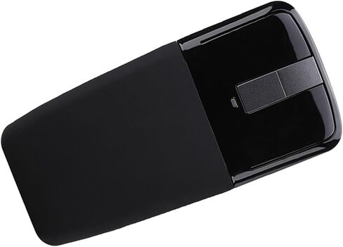 Wireless Mouse, Ergonomic Folding Portable Touch Optical Mouse with High Sensitivity 1600dpi, for Laptop PC Computer in Saudi Arabia