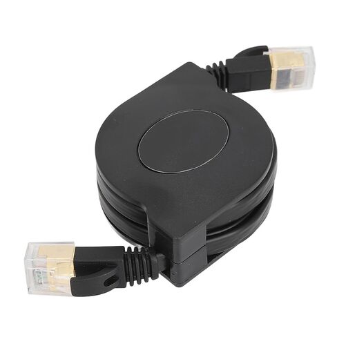YWBL-WH Retractable Cat7 Cable, High Speed Transmission Patch Cord for Desktop, Router, Switch, RJ45 Equipments, 1.5m in Saudi Arabia