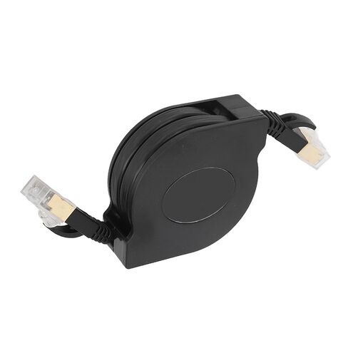 YWBL-WH Retractable Cat7 Cable, High Speed Transmission Patch Cord for Desktop, Router, Switch, RJ45 Equipments, 1.5m in Saudi Arabia