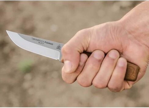 Tops Knives Tanimboca Puukko 3.63in Drop Point Fixed Blade Knife - TPUK-01 in Saudi Arabia