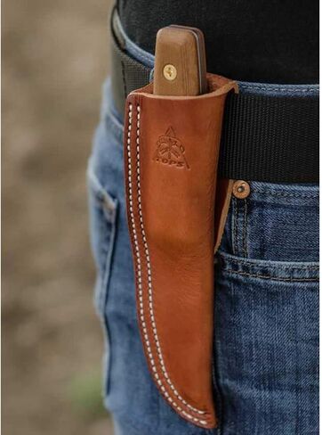Tops Knives Tanimboca Puukko 3.63in Drop Point Fixed Blade Knife - TPUK-01 in Saudi Arabia