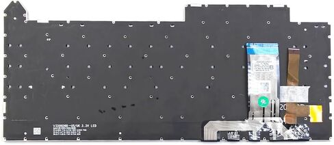 لوحة مفاتيح بديلة بإضاءة خلفية لأجهزة الكمبيوتر المحمول ROG Strix G16 G614J G614JU G614JZ G614JI G614JI-XS96 G614JV G614JV-AS73 G614JV-AS74 G614JV-AS94 in Kuwait