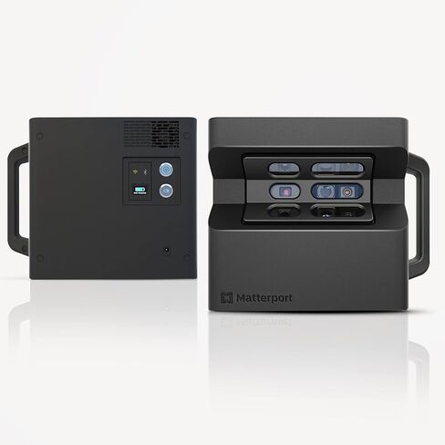 مجموعة كاميرا Matterport Pro2 ثلاثية الأبعاد وحامل ثلاثي القوائم - جهاز Lidar عالي الدقة للجولات الافتراضية ورسم الخرائط ثلاثية الأبعاد والاستطلاعات الرقمية مع عرض 360 وتصوير بدقة 4K بدقة موثوقة (متجددة) in Kuwait