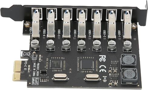 بطاقة Eansion ذات 7 منافذ USB3.0، واجهة PCI Eress، سرعة نقل 5 جيجابت في الثانية، ذاتية التشغيل، متوافقة مع لوحة التحكم NEC، تدعم / /7/8/8.1/10 in Kuwait