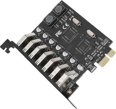 بطاقة Eansion ذات 7 منافذ USB3.0، واجهة PCI Eress، سرعة نقل 5 جيجابت في الثانية، ذاتية التشغيل، متوافقة مع لوحة التحكم NEC، تدعم / /7/8/8.1/10 in Kuwait