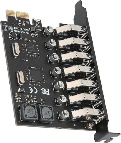 بطاقة Eansion ذات 7 منافذ USB3.0، واجهة PCI Eress، سرعة نقل 5 جيجابت في الثانية، ذاتية التشغيل، متوافقة مع لوحة التحكم NEC، تدعم / /7/8/8.1/10 in Kuwait