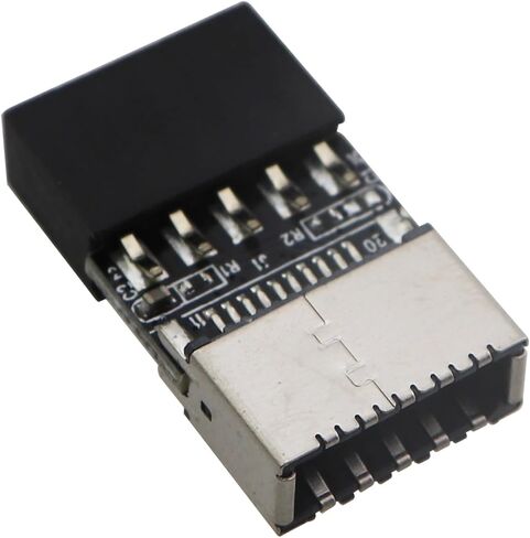 اللوحة الأم USB 2.0 9 دبابيس موصل ذكر إلى نوع E أنثى محول القابس الهيكل نوع C ميناء تحويل محول in Kuwait