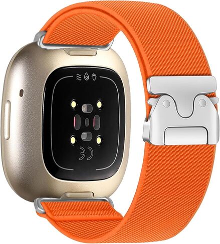 Nylon Bands Compatible with Fitbit Versa 3/4 /Sense/Sense 2, Adjustable Sport Replacement Straps for Women Men in Kuwait