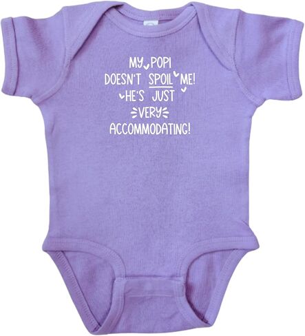 Popi Themed Infant Bodysuits, Baby Shower Newborn Gift, Pregnancy Reveal Present, Valentine's or Father's Day Gift in Kuwait
