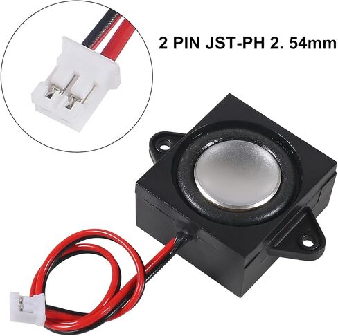 2Pcs 3W 4 Ohm Mini Loudspeakers 3 Watt JST-PH2.0 Interface Micro Speaker for Arduino, Small Electronic Projects, Advertising Machines, LCD TV Monitors in Saudi Arabia