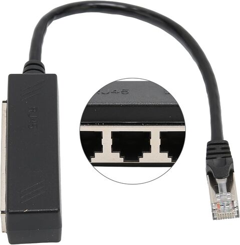 RJ45 كابل مقسم إيثرنت نقطة واحدة وأربعة كابل إيثرنت مقسم ABS PCB RJ45 محول مقسم الكمبيوتر المحمول 4 محول منافذ لمكتب الشبكة المنزلية إعداد موزع إيثرنت in Kuwait
