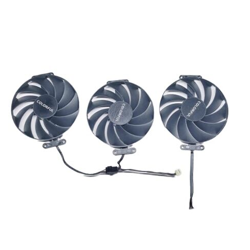 BestParts New 4 Pin DC 12V 6 Watts 12 Volts 16 Decibels 95MM Video GPU Graphics Card Cooling Cooler Fan Replacement for GeForce RTX 4060 4070 TI Deluxe Edition 12GD-T in Saudi Arabia