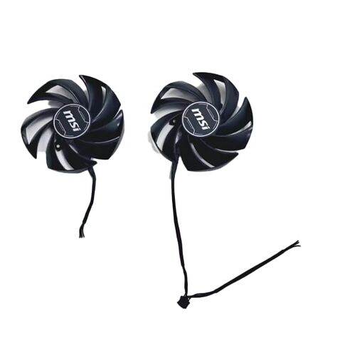 BestParts PLD10010S12HH 4 دبوس DC 12V 6 واط 12 فولت 16 ديسيبل 95 مم بطاقة رسومات فيديو GPU استبدال مروحة تبريد لـ MSI RTX4060 4070 Gaming X Trio Magic Dragon/SUPRIM X Ultra Dragon in Saudi Arabia