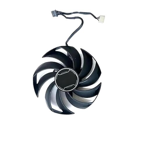 BestParts جديد PLD10010S12HH 4 Pin DC 12V 6 واط 12 فولت 16 ديسيبل 95 مم بطاقة رسومات فيديو GPU استبدال مروحة تبريد لألعاب MSI GeForce RTX 4060 Ti 4070 Ventus 2X (مجموعة كاملة) in Saudi Arabia