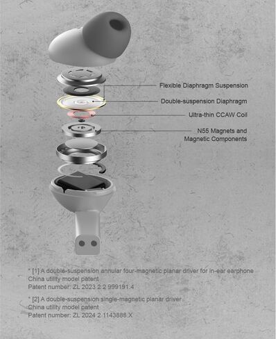 Moondrop Space Travel 2 Ultra + حافظة حماية مغناطيسية TWS Bluetooth 6.0 LDAC 13mm سماعات لاسلكية in Kuwait
