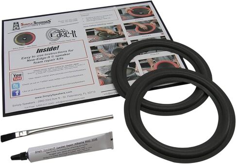 NHT 1A, Model 1, Model 2, Others, 6.5 Inch Foam Speaker Repair Kit FSK-6.5 (Pair) in Saudi Arabia