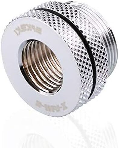 Bykski B-WPJ-X G 1/4 in. Threaded Pass-Through Fillport Fitting (Black) - Black in Saudi Arabia