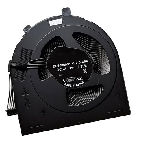 استبدال مروحة تبريد وحدة المعالجة المركزية لجهاز Lenovo Thinkpad E480 E580 E485 E585 E490 E495 E590 E595 R480 Series Laptop EG50050S1-CC10-S9A 5V 2.25W 5PIN 01LW123 in Kuwait