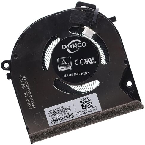 Deal4GO CPU or GPU Graphics Cooling Fan N49282-001 Replacement for HP Envy x360 15-FE 15-FH 15T-FE000 15-FE0097NR 15-FE1010NR 2-in-1 (DIS & UMA) in Saudi Arabia