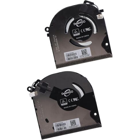 مروحة تبريد الرسومات Deal4GO CPU أو GPU N49282-001 بديلة لـ HP Envy x360 15-FE 15-FH 15T-FE000 15-FE0097NR 15-FE1010NR 2 في 1 (DIS & UMA) in Kuwait
