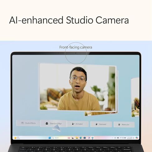 Microsoft Surface Laptop 7 AI Copilot+ PC for Business (15" 2K+ Touchscreen, Snapdragon X Elite (> Intel i7-1355U), 16GB, 1TB SSD) 22-Hr Long Battery Life, Backlit, Wi-Fi 7, IST Hub, Win 11 Pro, Black in Saudi Arabia