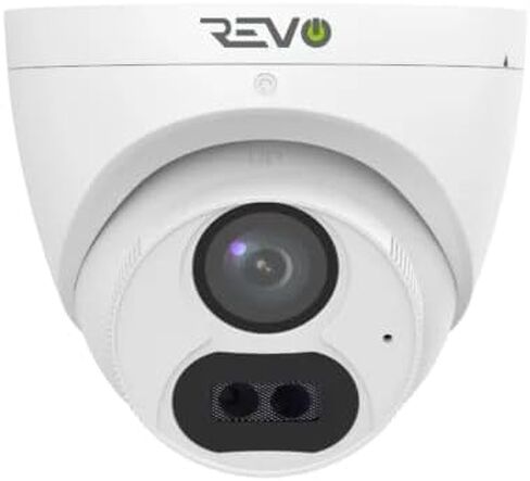 Revo Hybrid 8CH 4K Security System, 2TB Video Surveillance Grade HDD, 4X 4K Indoor/Outdoor IR Cameras with Built-in Microphone, Remote Viewing via Smartphone, PC and MAC (no Monthly fees) in Saudi Arabia