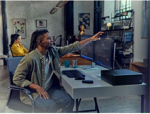 كمبيوتر مكتبي HP EliteDesk 8 G1i - Intel Core Ultra 7 الجيل 15 265 - تقنية vPro - 32 جيجابايت - 1 تيرابايت SSD - عامل شكل صغير - جاك أسود - شراء ذكي - شريحة Intel Q870 - Windows 11 Pro 64 بت - Inte in Kuwait