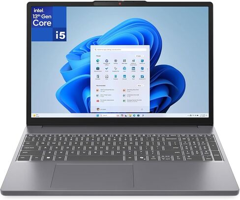 Lenovo 15" Laptop Computer, FHD+ IdeaPad Slim 3, Intel Octa-Core i5-13420H, 16GB DDR5 RAM, 512GB PCIe SSD, WiFi 6, BT 5.2, HDMI, Type-C, Copilot Key, Luna Grey, Windows 11 Home (Renewed) in Kuwait