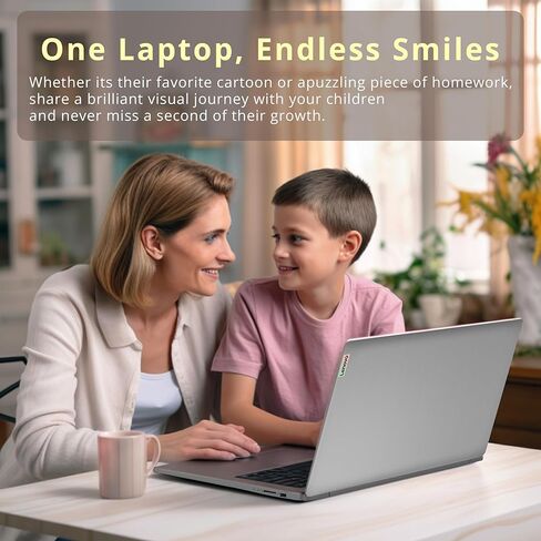 كمبيوتر محمول Lenovo Ideapad 3i مقاس 15.6 بوصة FHD يعمل باللمس، Intel Core i3-1115G4، ذاكرة الوصول العشوائي 16 جيجابايت، 512 جيجابايت PCIe SSD، Intel UHD Graphics، لوحة مفاتيح رقمية، كاميرا 720P HD، WiFi 6، Win11 Home، رمادي، بطاقة USB Hotface سعة 128 جيج in Kuwait