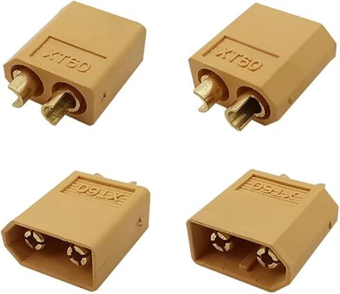 XT60 Male Female Bullet Connectors XT 60 Plugs Socket Banana Connector(5Pair) in Saudi Arabia