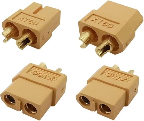 XT60 Male Female Bullet Connectors XT 60 Plugs Socket Banana Connector(5Pair) in Saudi Arabia