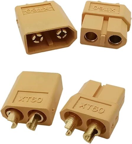 XT60 Male Female Bullet Connectors XT 60 Plugs Socket Banana Connector(5Pair) in Saudi Arabia