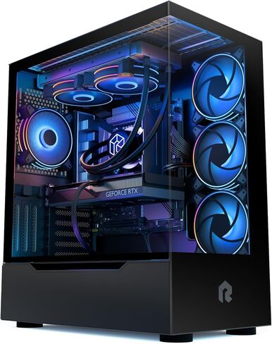 Build Redux Gaming Desktop PC – AMD Ryzen 7 9700X CPU, NVIDIA GeForce RTX 5070 GPU, 16GB DDR5 RAM, 1TB NVMe M.2 SSD, 240mm Liquid CPU Cooler, Windows 11 Home, High-Performance Computer in Saudi Arabia