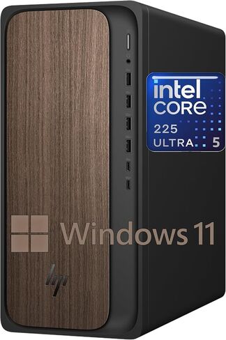 كمبيوتر HP 2025 OmniDesk M03 Premium Business Next Gen AI Desktop كمبيوتر Intel Core Ultra 5 225 (حتى 4.9 جيجا هرتز)، ذاكرة الوصول العشوائي DDR5 سعة 32 جيجا بايت، 1 تيرابايت PCIe SSD، Wi-Fi 6، HDMI، DP، دعم شاشتين 4K، Windows 11 in Kuwait