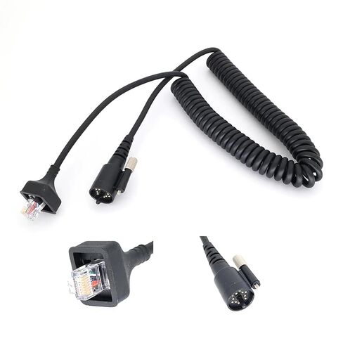 KMC-27 كابل مكبر صوت لاسلكي لميكروفون كينوود TK-690، TK-690G، TK-690H، TK-690HG، TK-690HBK in Kuwait