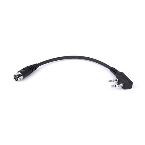 Arrowmax ACDK2-HR6F 6-Pin Quick Disconnect Hirose Adaptor Compatible with BaoFeng BTECH UV-5R UV-5RA UV-5RE UV-5R3 BF-F8HP UV-82HP Kenwood 2-PIN Radios NX-1200 NX-1300 NX-P1200 NX-P1300 in Kuwait