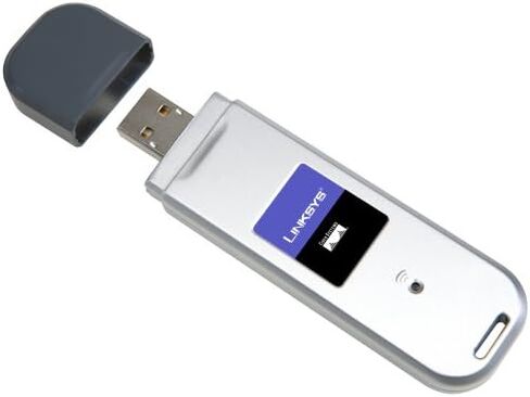 Linksys Compact Wireless-G USB محول WUSB54GC - محول الشبكة - USB عالي السرعة - 802.11b، 802.11g in Saudi Arabia