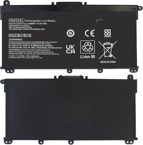 41.04Wh HW03XL L97300-005 استبدال البطارية لـ HP Pavilion 15 15-EG 15-EH 17-CN 17-CP 15-eg0000 15-EG0073CL 15-EG0053CL 15t-eg100 15-eh1xxx 17-CN0XXX 17-CN0023DX 17-cp0700dx HW03041xl-pl لاب توب. in Kuwait