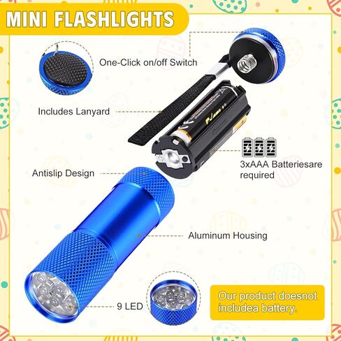 VIHOSE 24 Sets Valentine's Day Christian Gifts Mini Flashlights Bulk with Christian Bible Verse Cards Colorful Aluminum LED Handheld Torches with Lanyard for Church Gifts Party Favors Emergency in Saudi Arabia