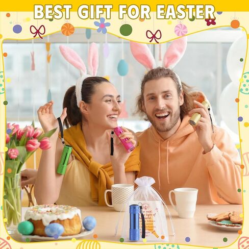 VIHOSE 24 Sets Valentine's Day Christian Gifts Mini Flashlights Bulk with Christian Bible Verse Cards Colorful Aluminum LED Handheld Torches with Lanyard for Church Gifts Party Favors Emergency in Saudi Arabia