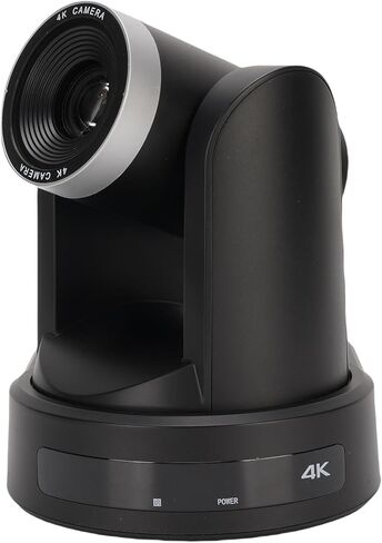 كاميرا مؤتمرات 4K PTZ، تكبير بصري 10X AI تتبع تلقائي 4K HD كاميرا ويب فيديو، USB3.0 LAN لاجتماعات العمل والبث المباشر (قابس الولايات المتحدة) in Kuwait