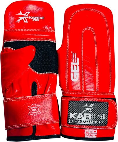 قفازات Pro Bag Mitt، قفازات للحقائب، ملمس اللكم بقبضة اليد العارية، تدريب على المقاومة الصفرية لتحفيز العضلات السريعة، للرجال والنساء والأطفال. (أبيض، صغير/متوسط) in Kuwait