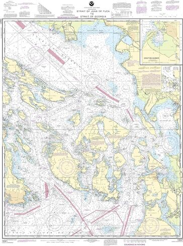 NOAA 18421-Strait of Juan de Fuca to Strait of Georgia, Drayton Harbor in Saudi Arabia